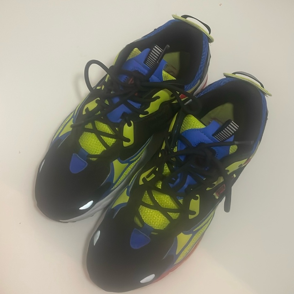 FILA Ray Tracer Apex Fashion Sneakers - Retro Colorful Boys size 6.5